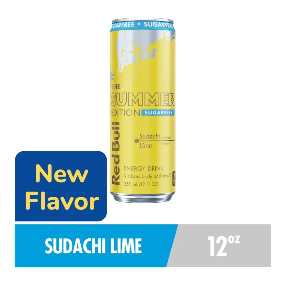 611269003727 RED BULL SUMMER LIME S/F 12Z - Image 1