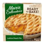 MARIE CALLENDERS LATTICE PEACH PIE 40Z