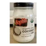 SOPHIA ORGANIC COCONUT OIL 14Z