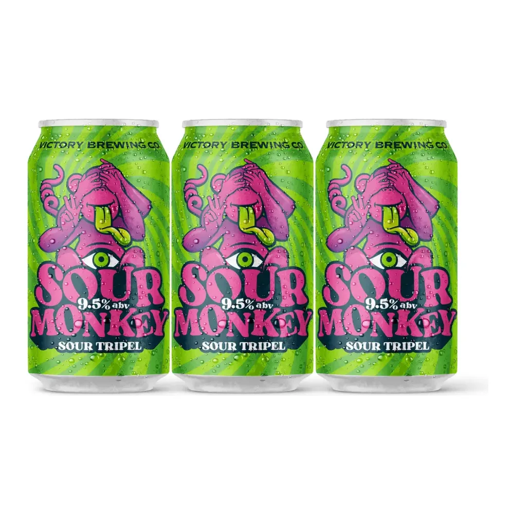 630279776322 VICTORY SOUR MONKEY 12Z/6PK - Image 1