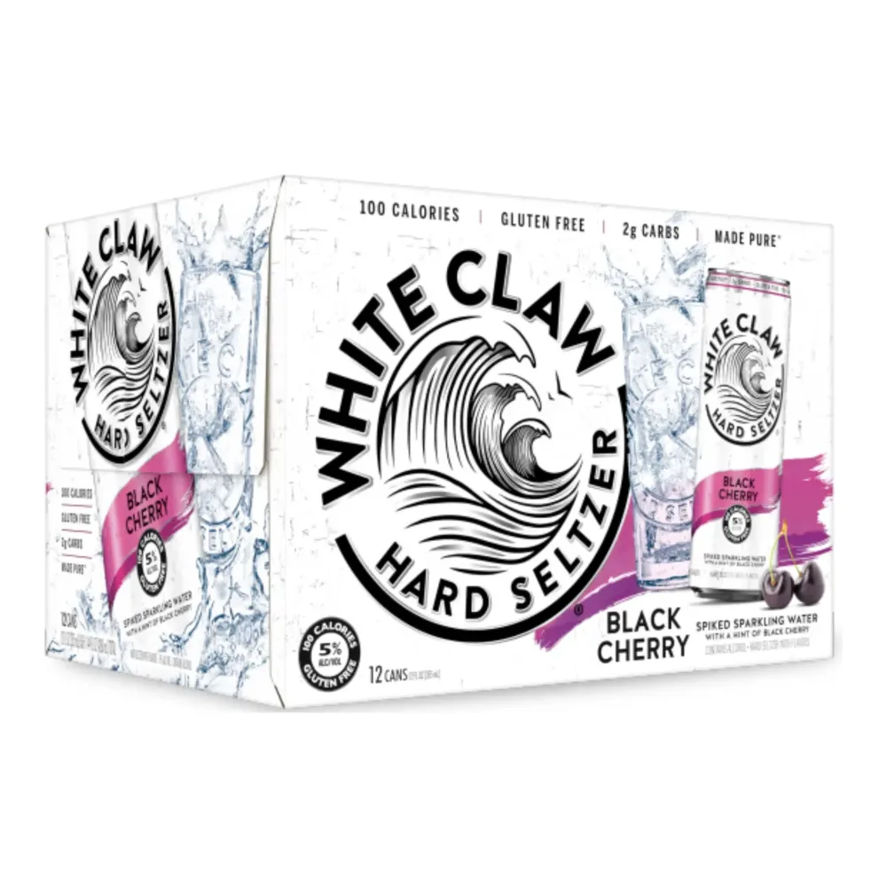 635985260899 WHITE CLAW BLACK CHERRY 12Z/12PK - Image 1