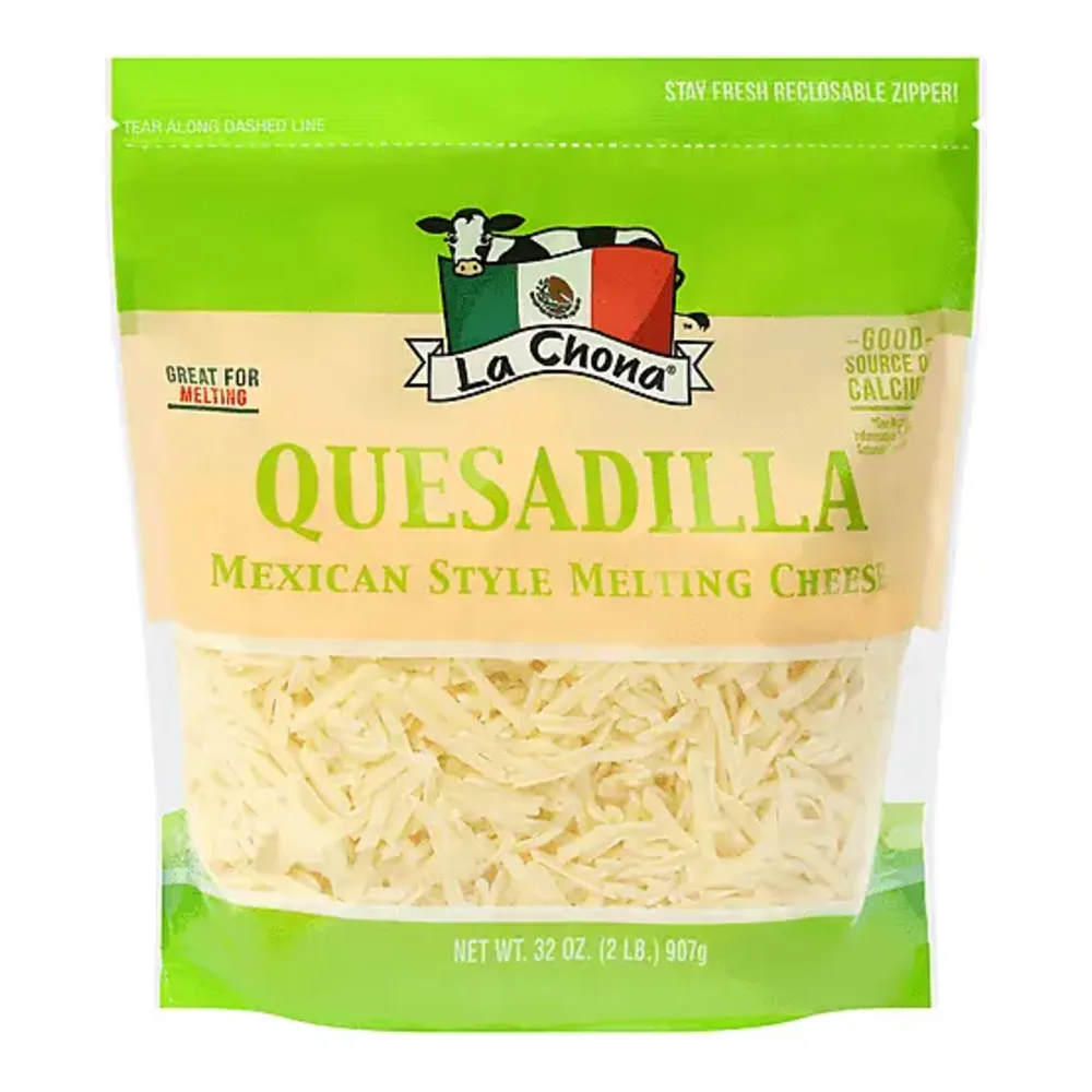 645230510792 LA CHONA QUESADILLA CHEESE 2LB - Image 1