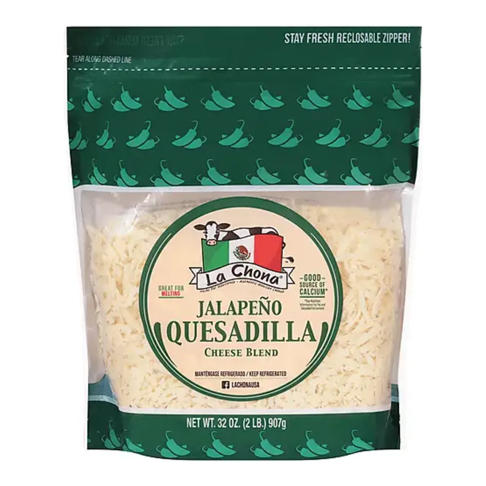645230512420 LA CHONA QUESADILLA JALAPENO 2LB - Image 1