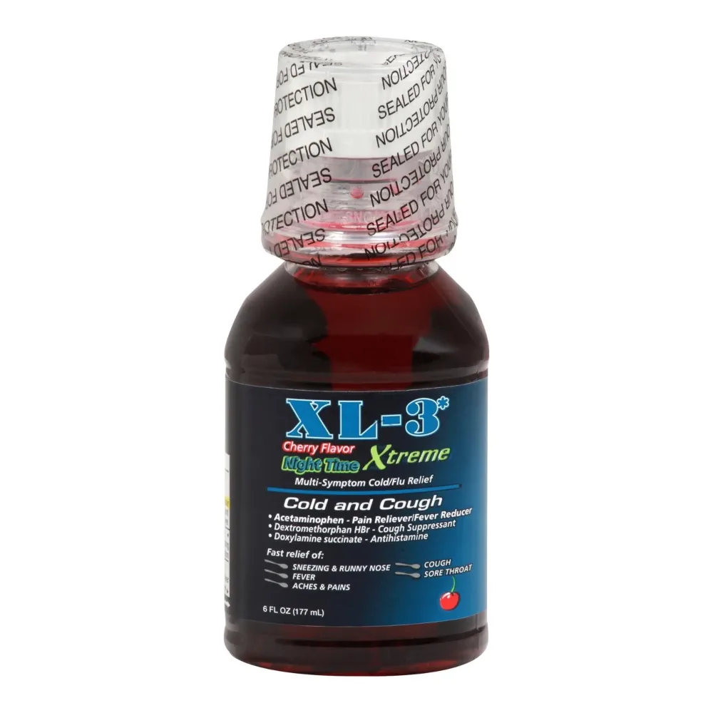645981000351 XL-3 COLD & COUGH NIGHT 6Z - Image 1