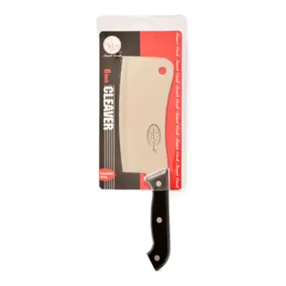 648054242115 SMART COOK 6 INCH CLEAVER 1CT - Image 1