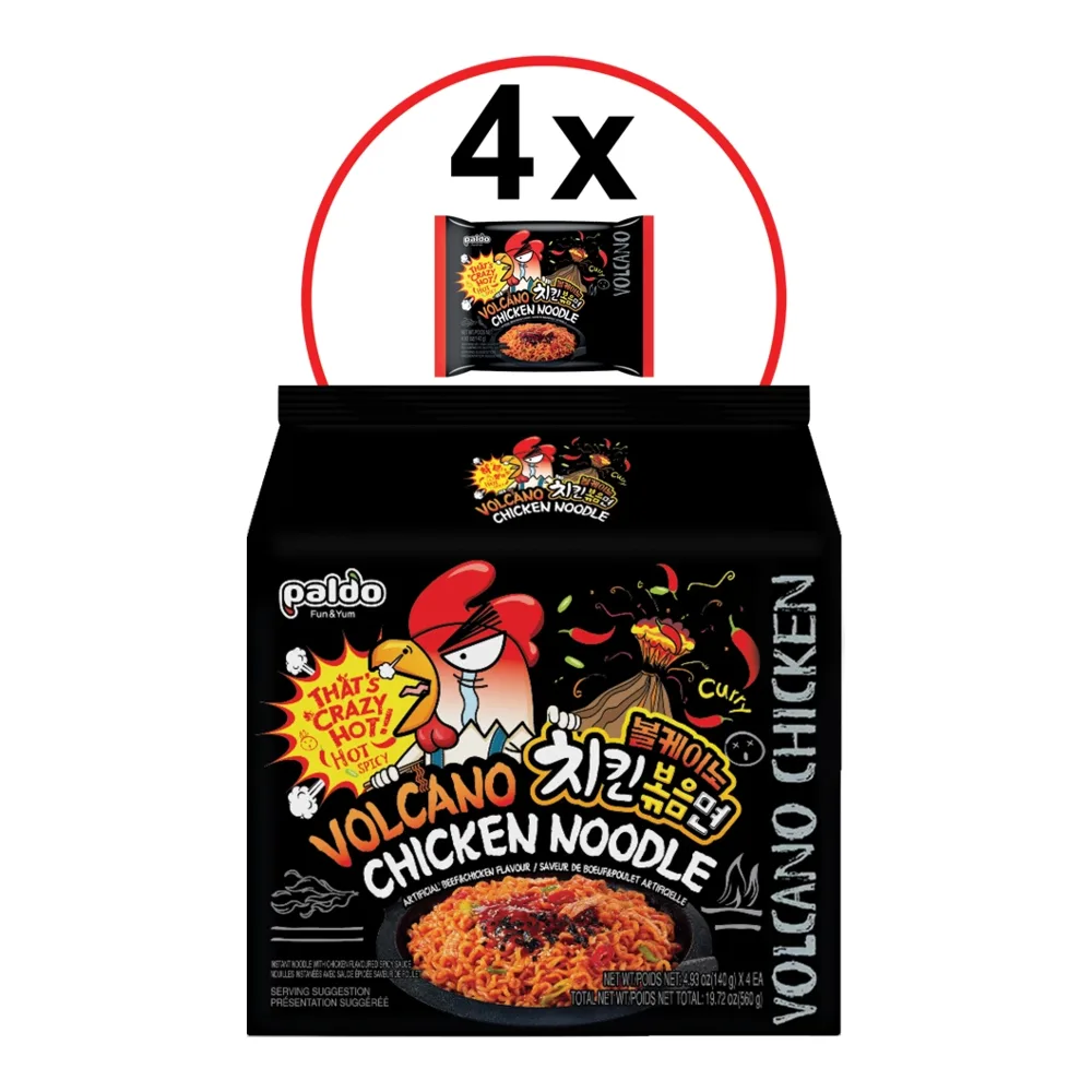 648436101276 PALDO VOLCANO CHICKEN NOODLE 4.93 OZ - Image 1
