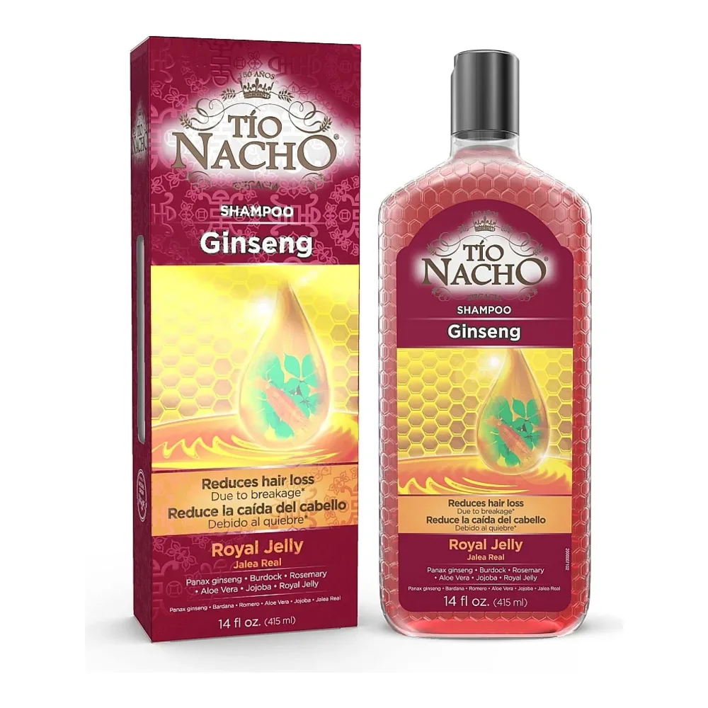 650240018459 TIO NACHO GINSENG SHAMPOO 14Z - Image 1