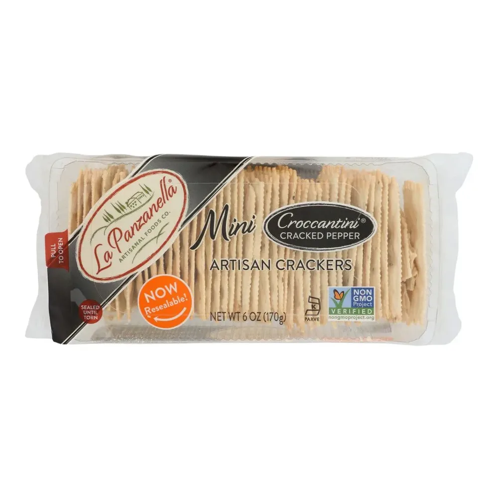 659000406031 PANZANELLA PEPPER CRACKERS 6Z - Image 1