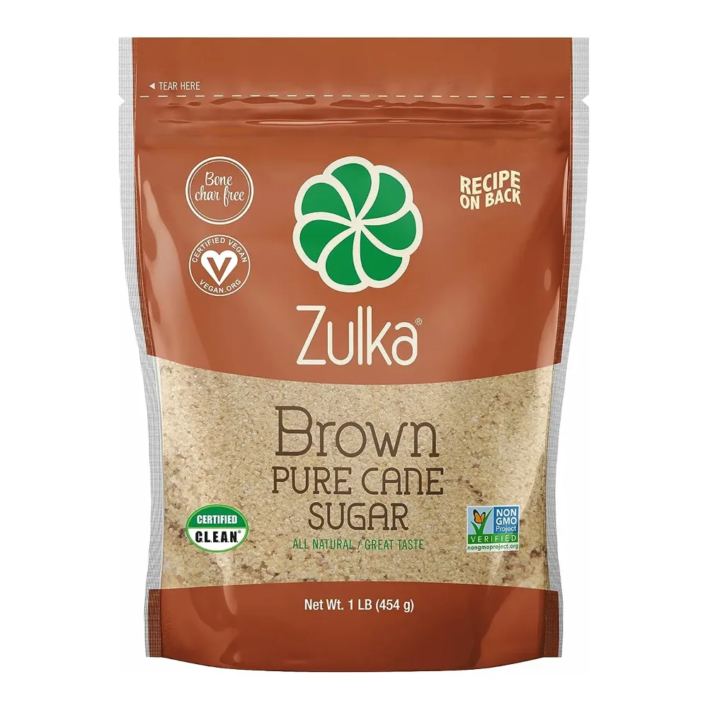 661440001103 ZULKA BROWN PURE CANE SUGAR 16Z - Image 1