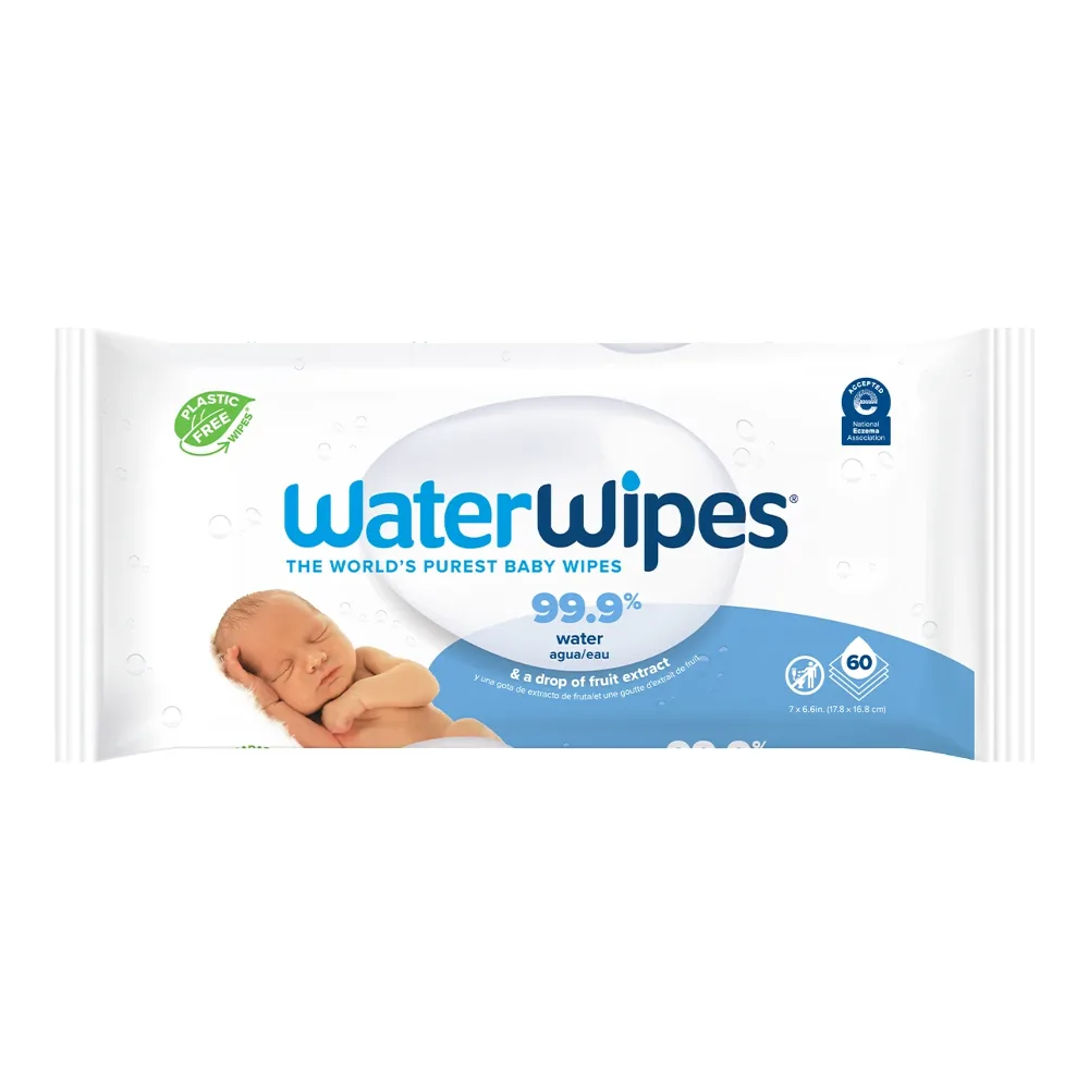 666522041367 WATERWIPES NEWBORN BABY 60CT - Image 1