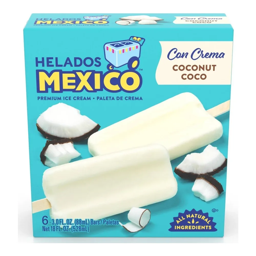682082060105 HELADOS MEX COCONUT CREAM 6CT - Image 1
