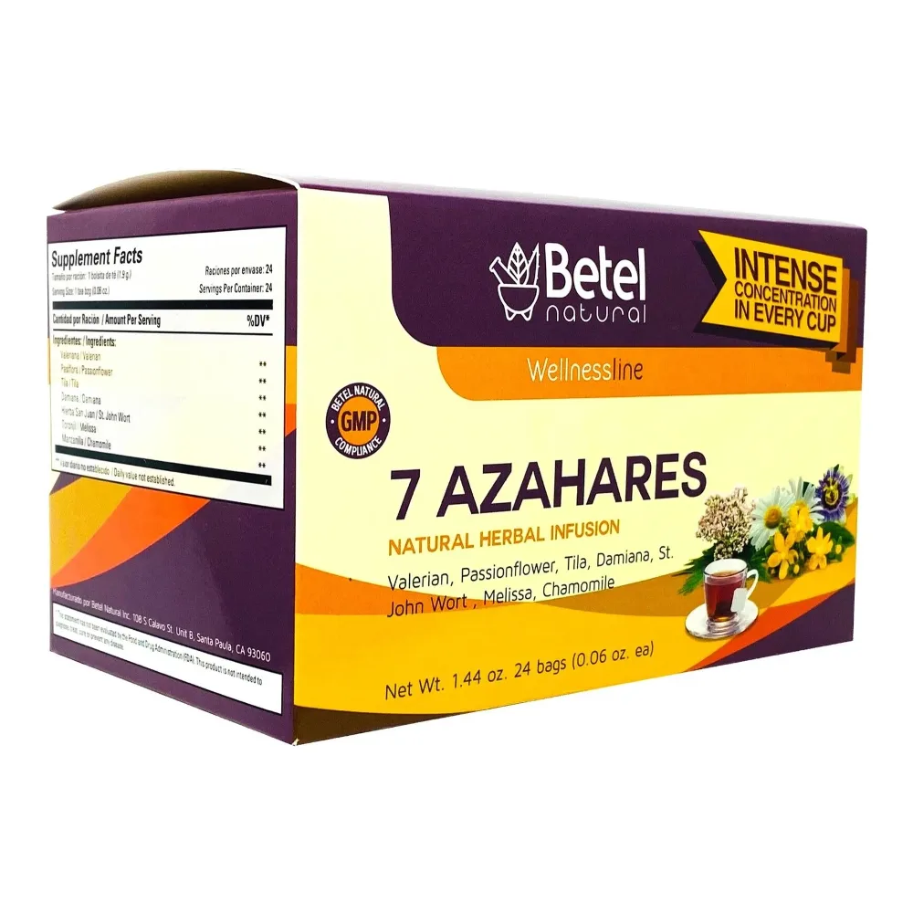 684753166918 TE BETEL 7 AZAHARES TEA 24CT - Image 1