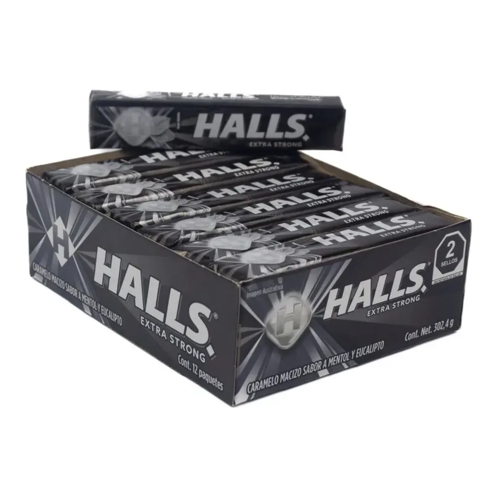 6924513905598 HALLS EXTRA FORTE DROPS 10 CT - Image 1