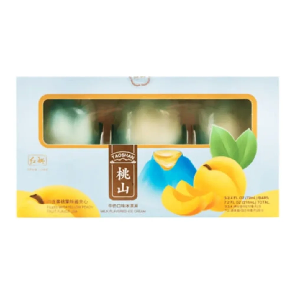 6943090421147 HONG GI PEACH JAM FILLING 3PK - Image 1