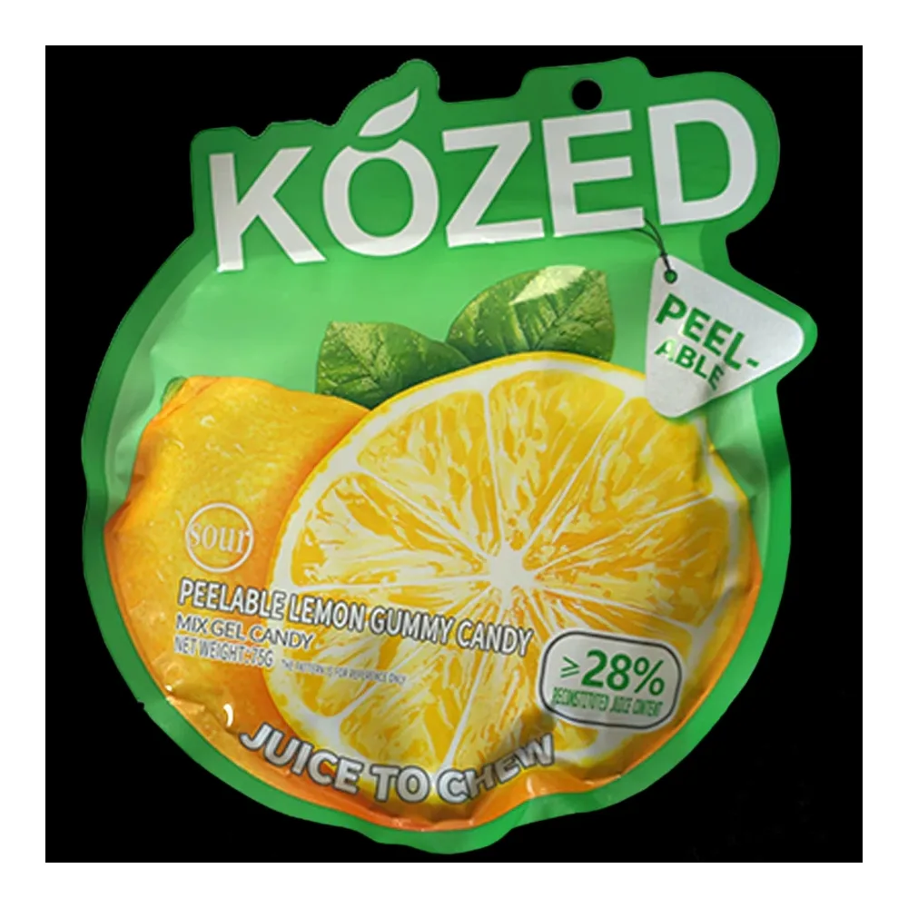 6976791281215 KOZED LEMON GUMMY CANDY 2Z - Image 1