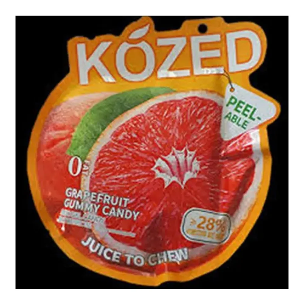 6976791281512 KOZED GRAPEFRT GUMMY CANDY 2Z - Image 1