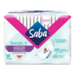 SABA ULTRA THIN OVERNIGHT 18CT