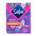 SABA MAXI OVERNIGHT WINGS 20CT