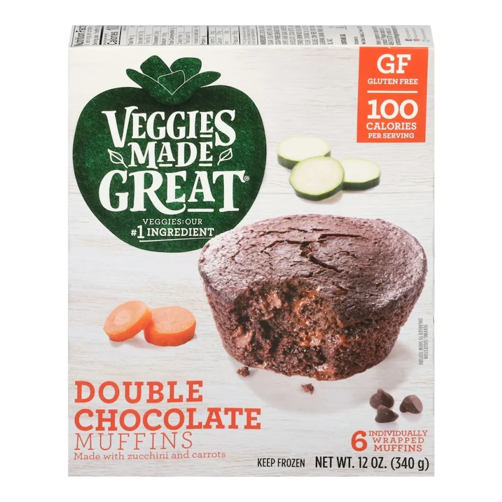 704863028187 VEGGIES MADE GREAT DOUBLE CHOC 6CT 12Z - Image 1