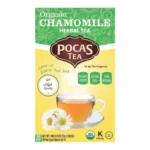 POCAS ORGANIC TEA CHAMOMILE 20CT