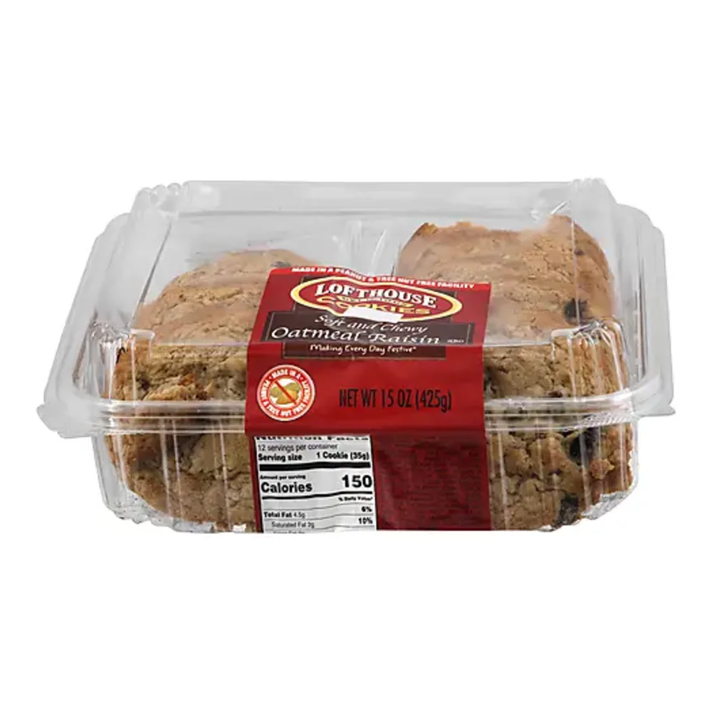 708971118068 LH OATMEAL RSN CKIE 12CT - Image 1