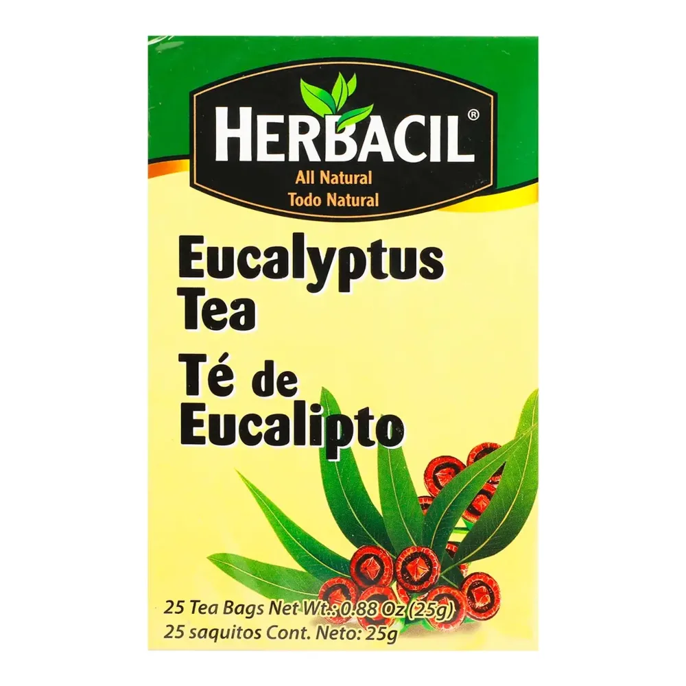 714706913907 HERBACIL EUCALYPTUS TEA 25CT - Image 1