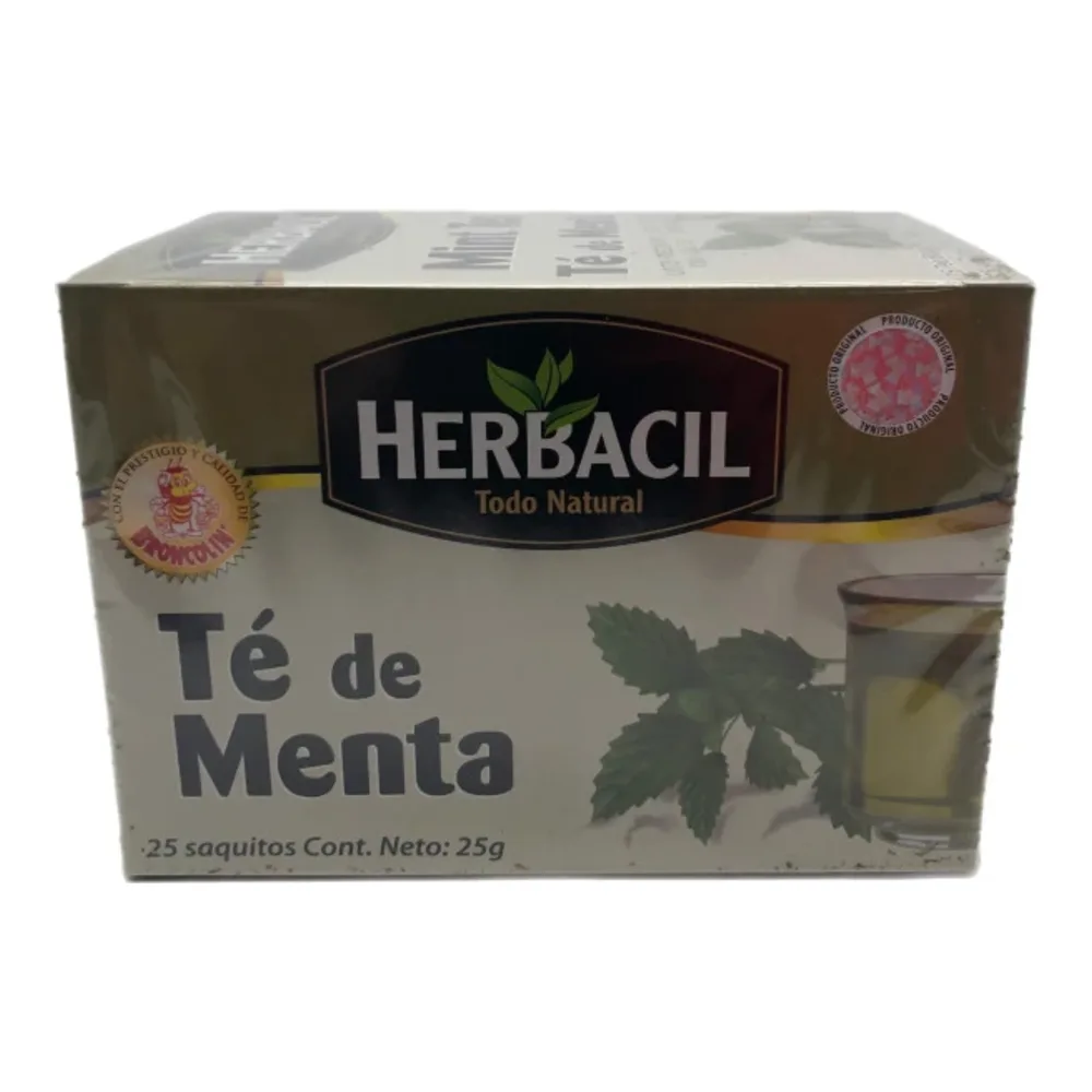 714706915147 HERBACIL MINT TEA 25CT - Image 1