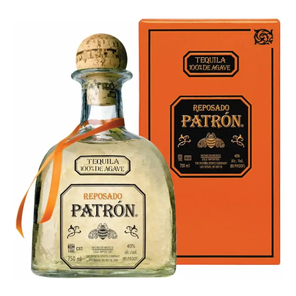 721733000951 PATRON TEQUILA REPOSADO 375ML - Image 1
