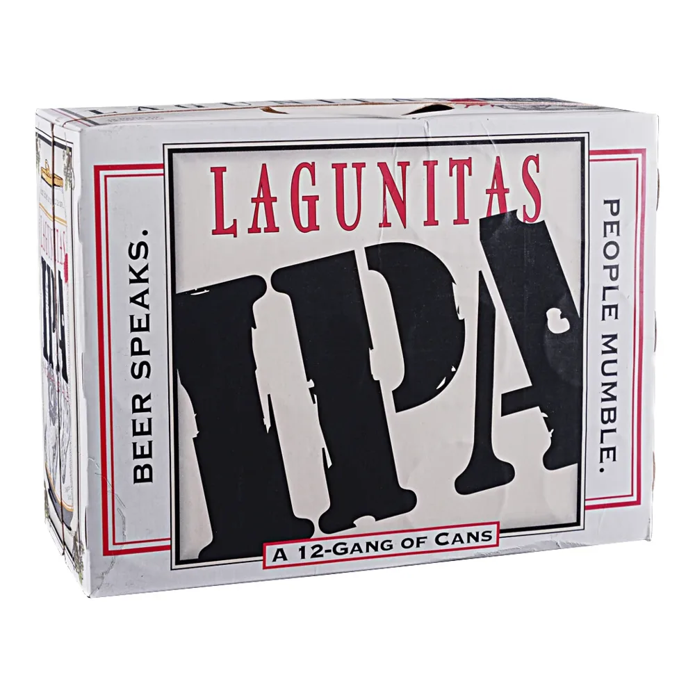 723830212121 LAGUNITAS IPA 12Z/12PK - Image 1