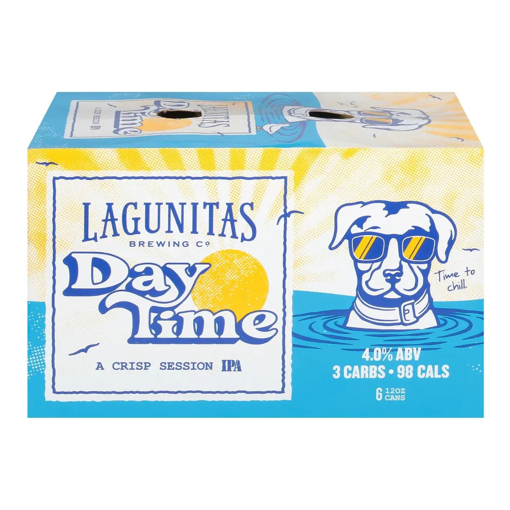 723830370111 LAGUNITAS DAYTIME IPA 12Z/6PK - Image 1