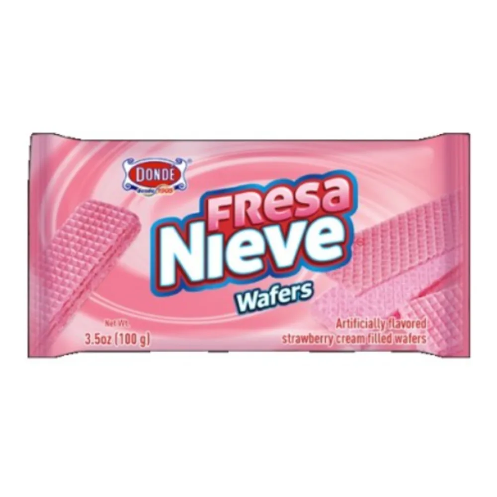 724865053338 DONDE FRESA NIEVE WAFERS 3.5Z - Image 1