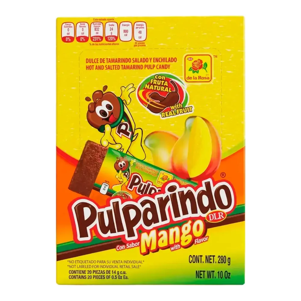 725226001418 PULPARINDO MANGO 20PK - Image 1