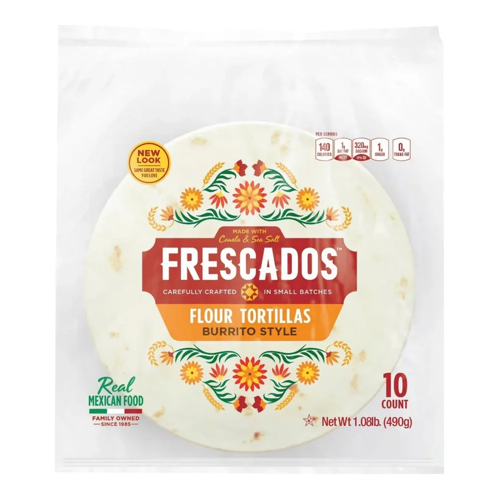 729630500086 CIELO FRESCADOS BURRITO 8" TORTILLAS 10CT - Image 1