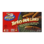 MOO & OINK TURKEY HOT LINKS 4CT