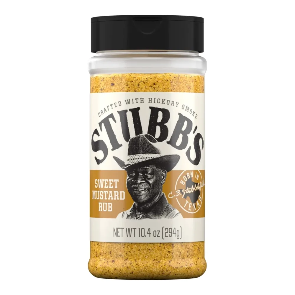 734756011200 STUBBS SWEET MUSTARD RUB 10Z - Image 1