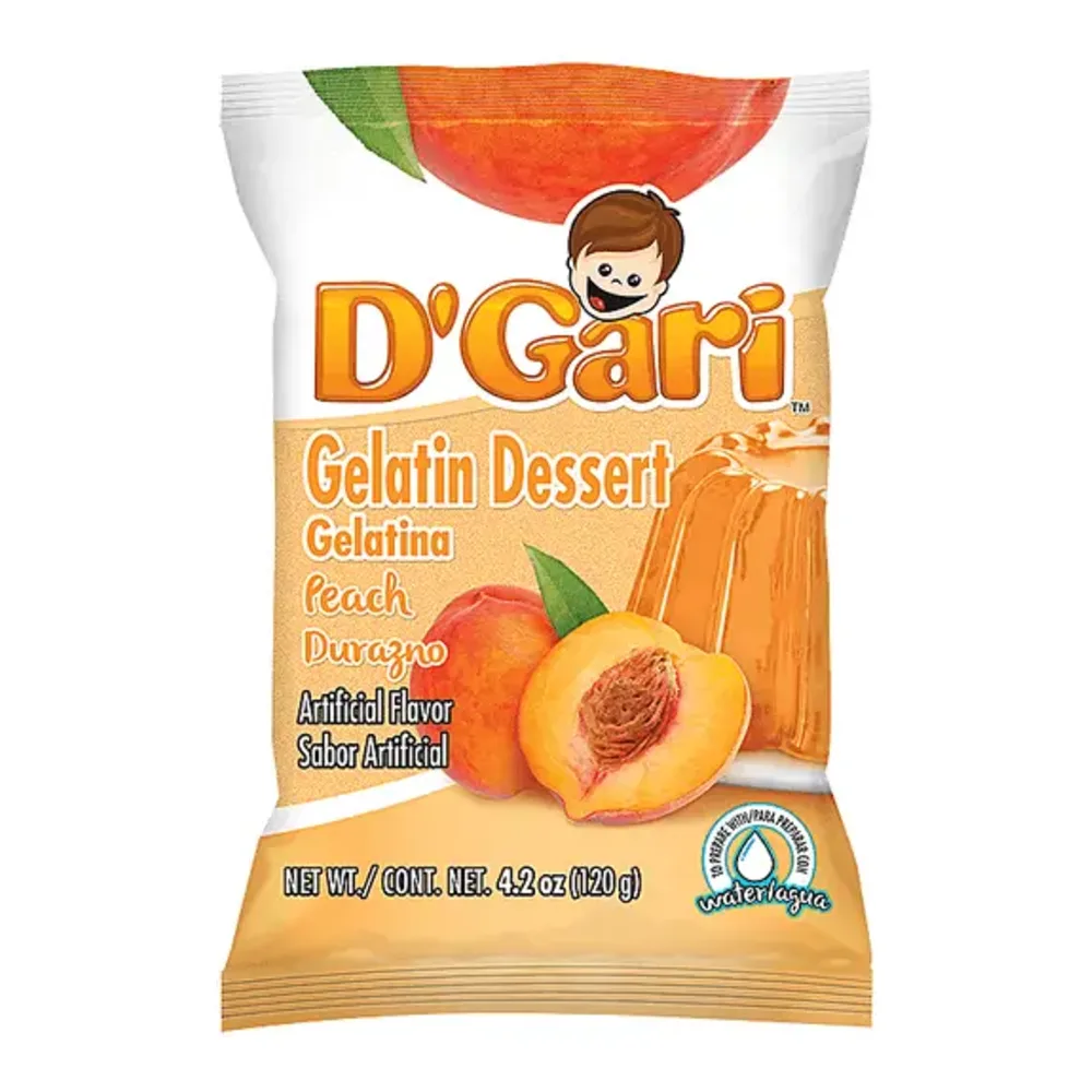 735257013083 D GARI GELATIN PEACH 4Z - Image 1