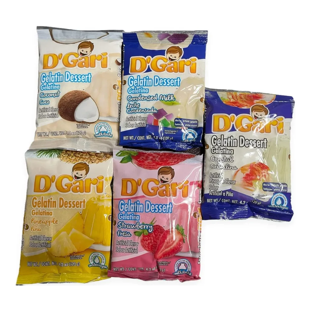 735257013250 D GARI GELATIN CONDENSED MILK 4Z - Image 1