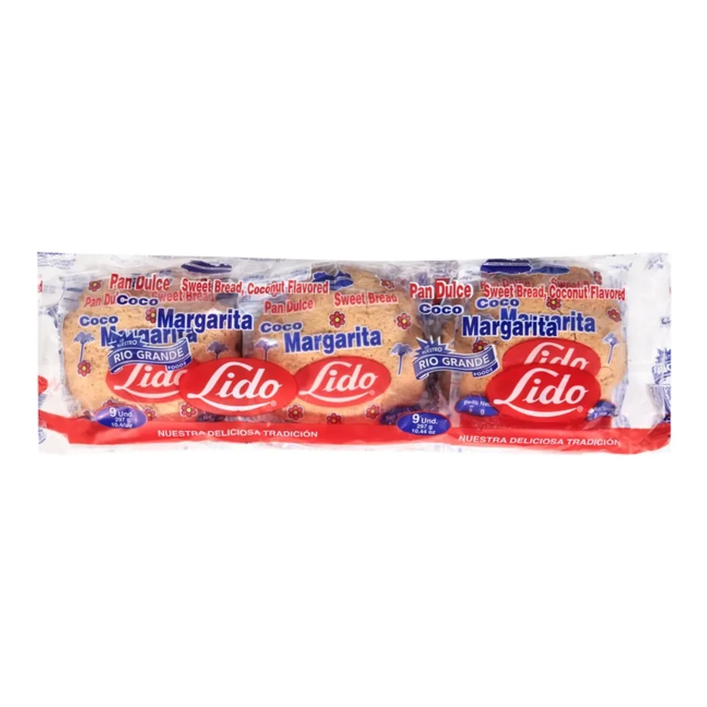 738529003010 LIDO COCO MARGARITA SWEET BREAD 9CT - Image 1