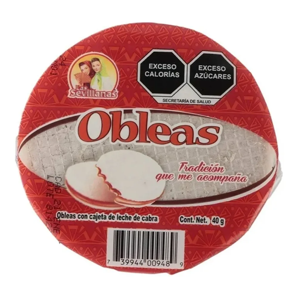 739944009489 SEVILLANAS OBLEAS WAFER 50G - Image 1