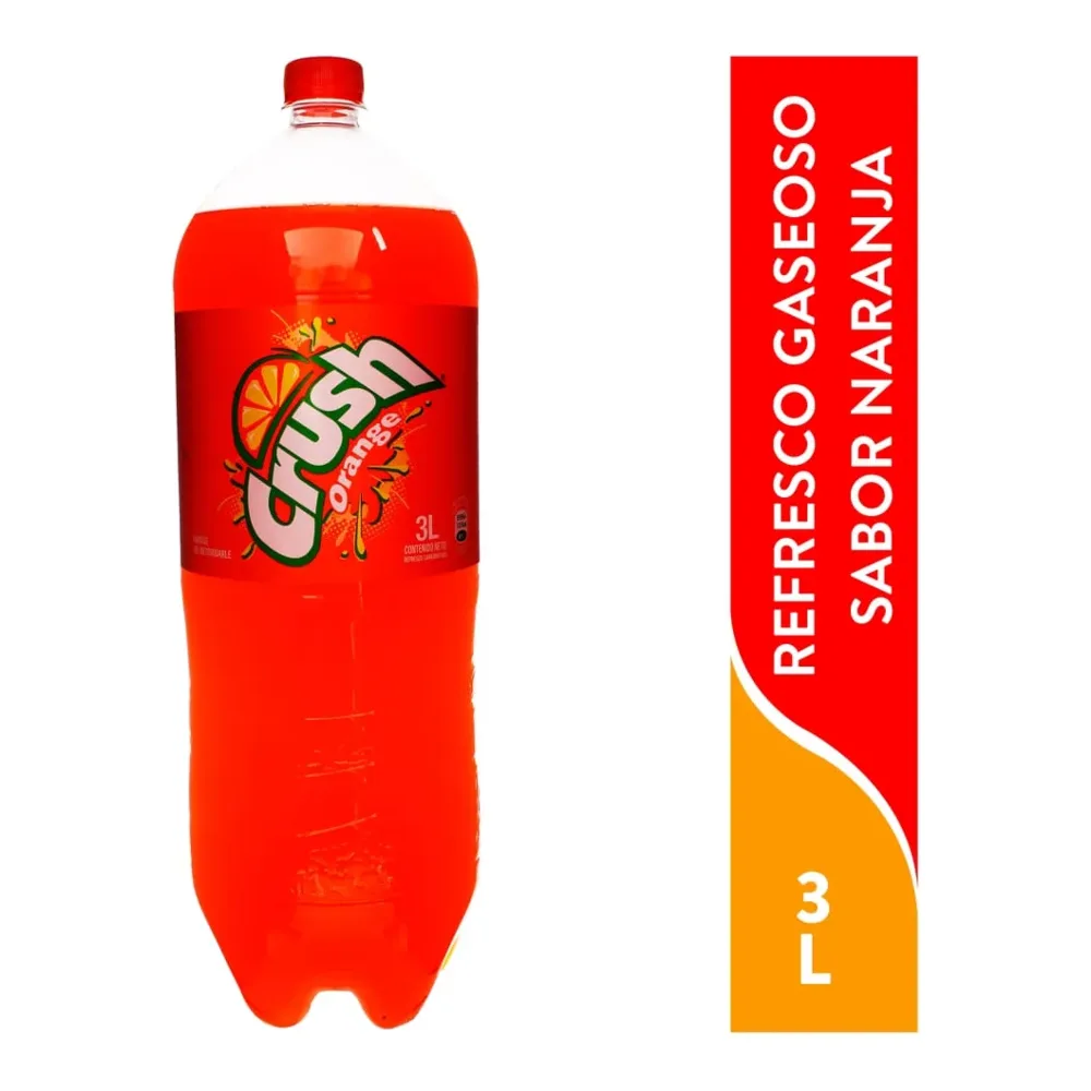 7401002300267 MEXICAN SODA CRUSH ORANGE 3LT - Image 1