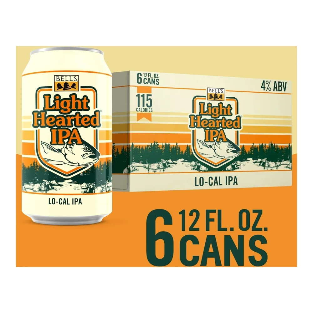 740522412782 BELLS LIGHT HEARTED IPA 12Z/6PK - Image 1