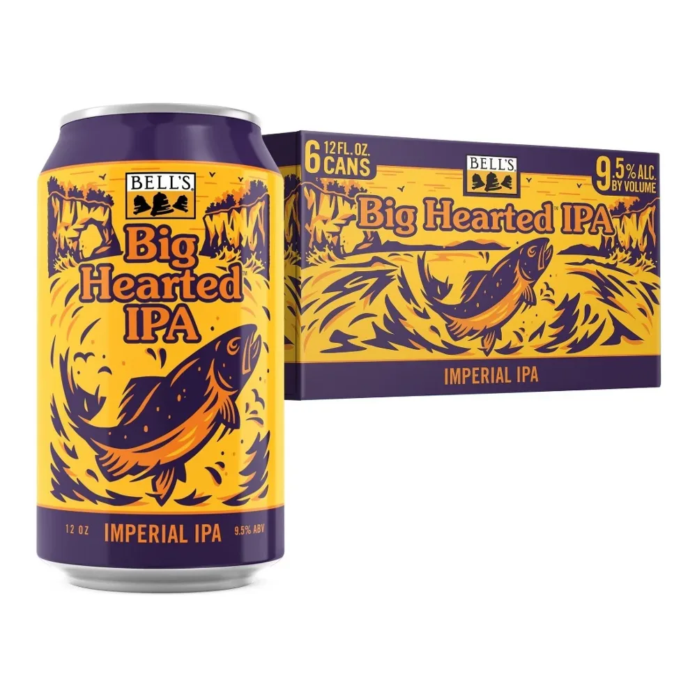 740522416889 BELLS BIG HEARTED IPA 12Z/6PK - Image 1