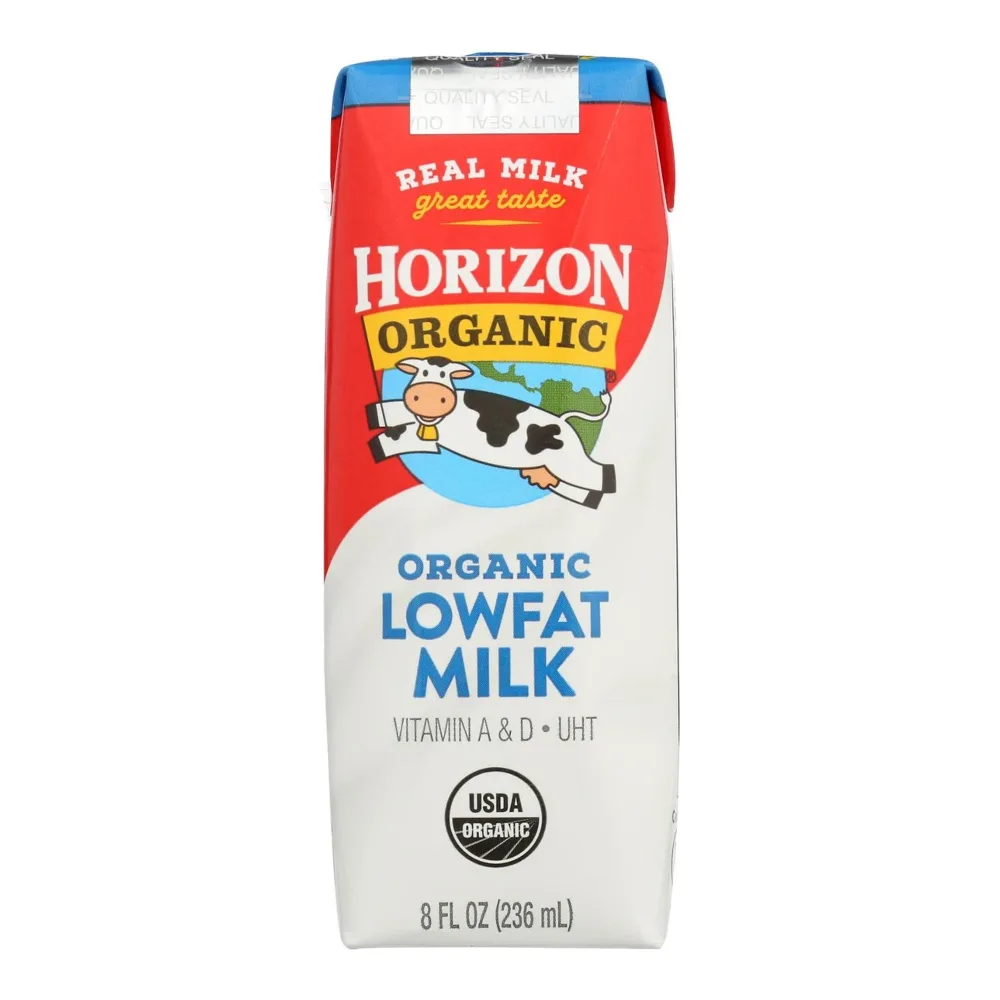 742365208256 HORIZON ORGANIC LOWFAT MILK 8Z - Image 1