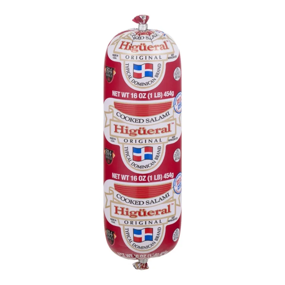 743542044018 HIGUERAL ORIG SALAMI/RED 1LB - Image 1