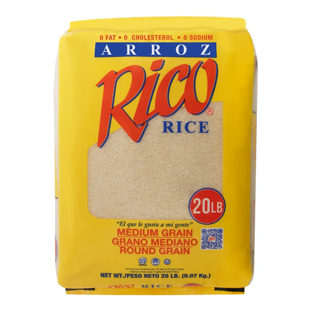 743709000130 ARROZ RICO MEDIUM GRAIN 20LB - Image 1