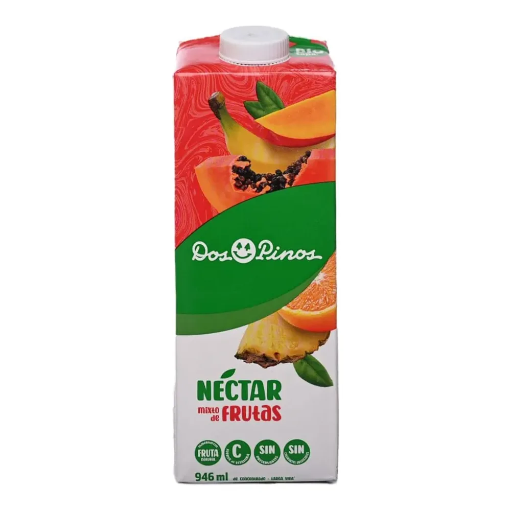 7441001623066 DOS PINOS MIX FRUIT NECTAR 33Z - Image 1