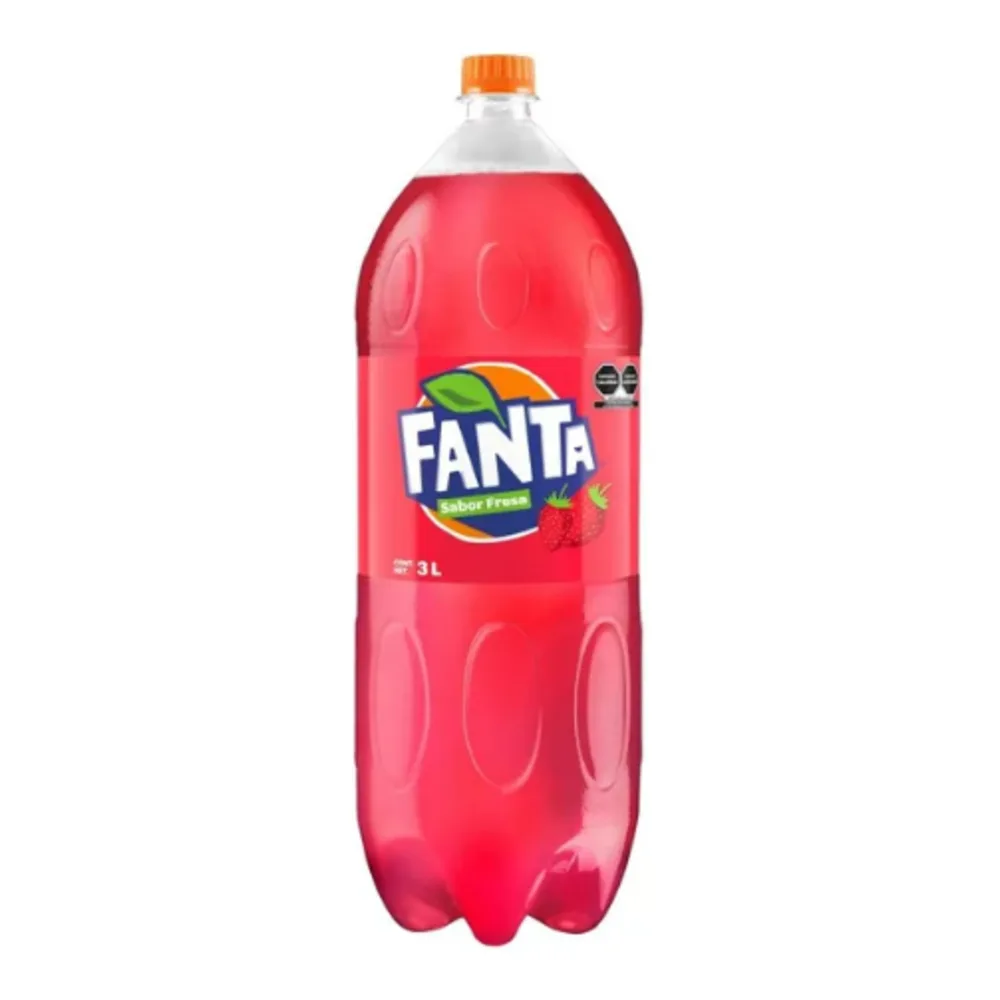 7441003522152 FANTA STRAWBERRY (MEX) 3LT - Image 1