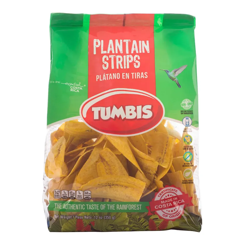 7443007131095 TUMBIS PLANTAIN STRIPS 12Z - Image 1