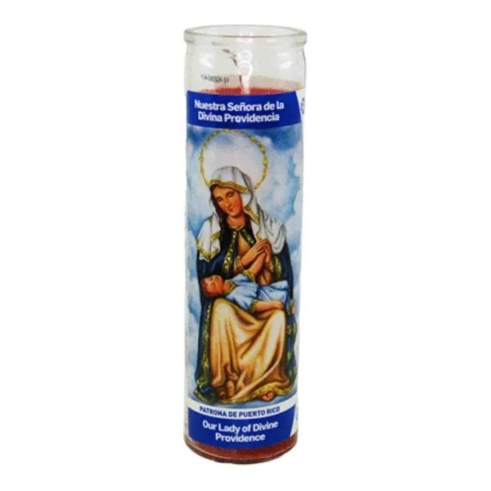 7460467305118 CANDLE - DIVINA PROVIDENCIA RED - Image 1