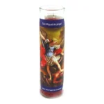 CANDLES VIRGEN GUADALUPE WHITE 8"